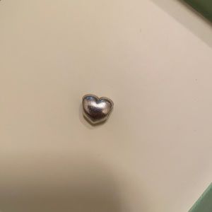 Pandora sliver heart bead